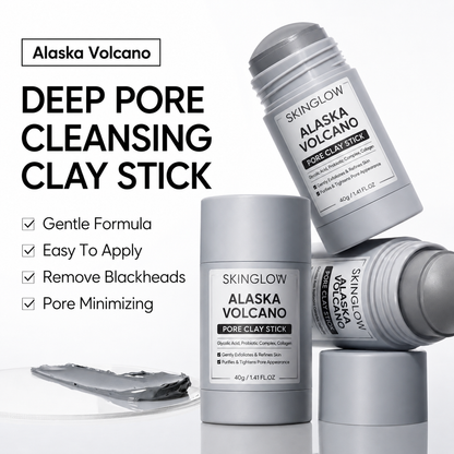 Alaska Volcano Pore Clay Stick