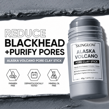 Alaska Volcano Pore Clay Stick